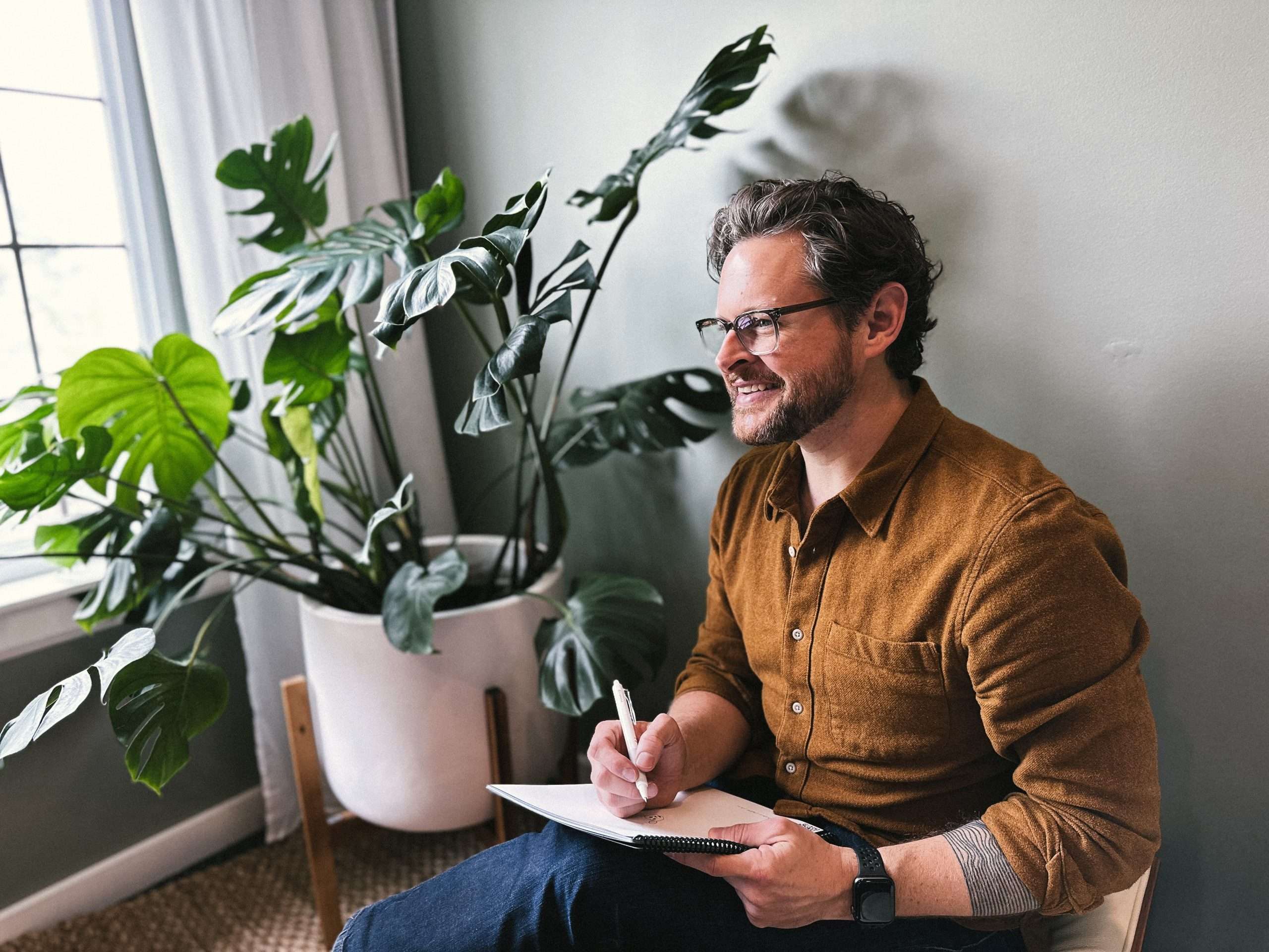 In Office - Jay Karr Jay Karr in the Reclaim Your Path counseling office